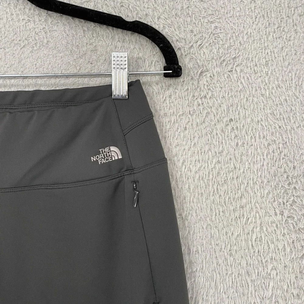 The‎ North Face Yoga Pants Womens Small Gray Hiking Trail Zip Pocket Track